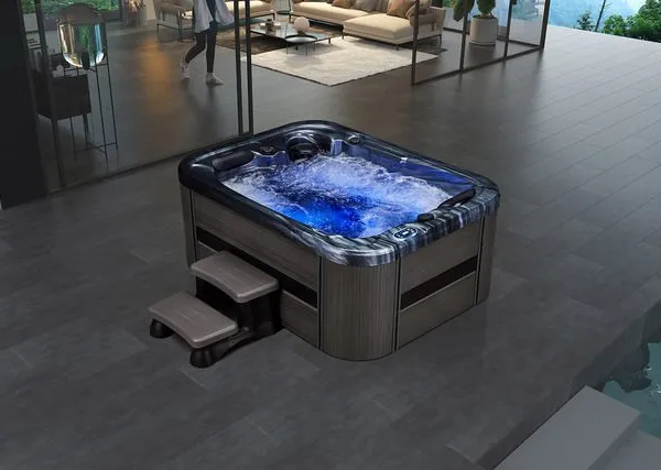 Hot Sale New Acrylic Bathtub, Whirlpool Bathtub Outdoor Spa Center and 2 Person Hot Tub