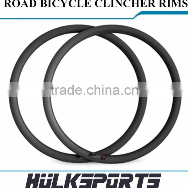 Road Bicycle Wheel Rims 700c 38mm Profile 25mm Width Carbon Road Bike Clincher Wheel Rims Carbon Clincher Wheel Bike Rims photo-2
