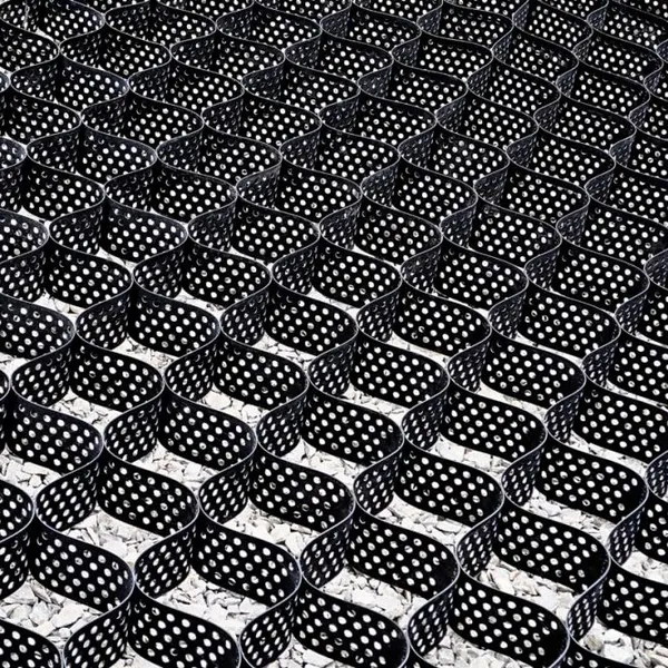 HDPE Geocell Soil Stabilization Cellular Confinement System, UV Resistant Geocell for Road Foundation, Slope Protection and Embankment Reinforcement photo-5