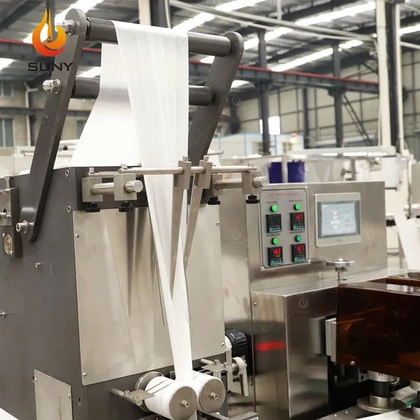 Single Back Seal Wet Wipes Machine photo-2
