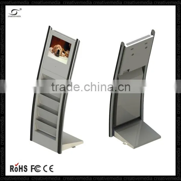 21" cheap led monitor supermarket video advertising player lcd brochure magazine kiosk usb driver digital photo frame loop video