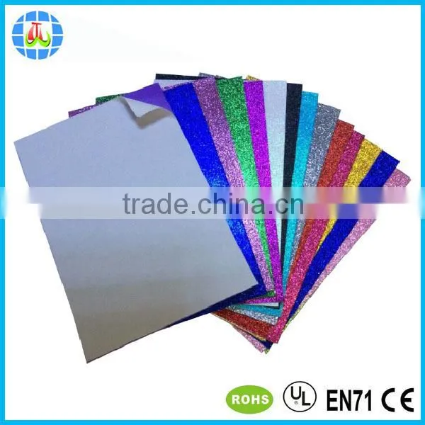 Rainbow Color Adhesive Craft Foam Sheets for Kids Craft