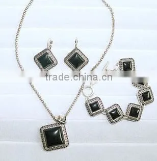Earring+Bracelet+Necklace Jewelry Set /Customize Design American and Eruozone Jewelry Set photo-3