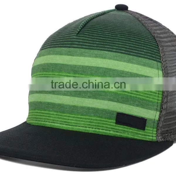 New Design Mesh Snapback Cap High Quality 5 Panel Blank Munafacturer Trucker Cap photo-3