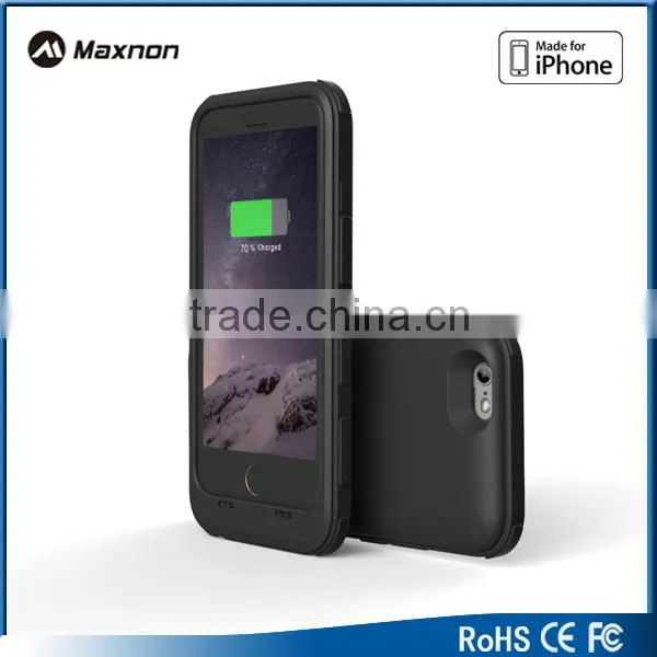 High Quality MFi Certified 3200mAh Lithium Battery Back Cover Case for Iphone 6 Iphone 6s photo-2