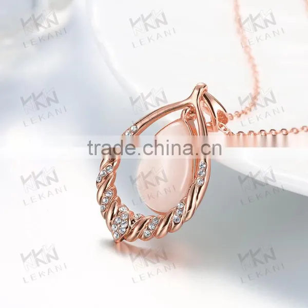 Water Drop Necklace Chain Graceful and Elegant photo-5