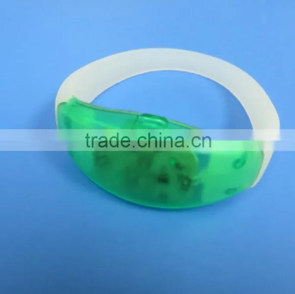 LED Bracelet 25cm Light up Flashing Motion Activated Unadjuatable Night Run Dance Parties Raves Festivals Event & Party Supplies photo-2