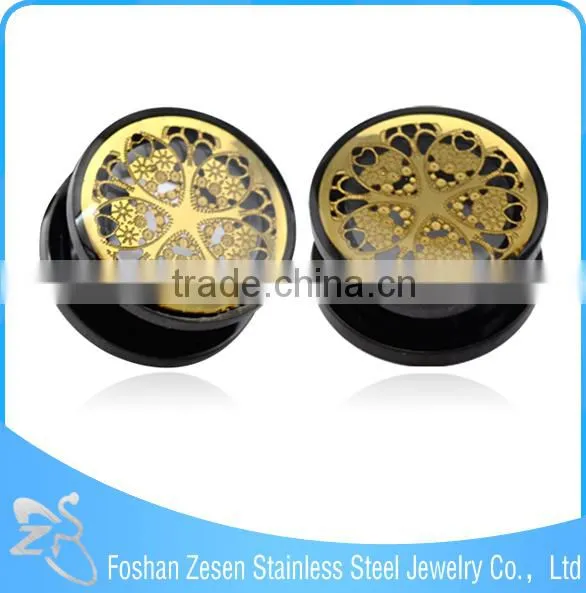 TP011440 Latest Fashion Black Plated Teenage Extender Ears Piercing Jewelry photo-3