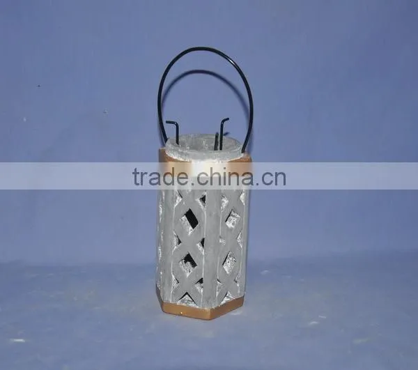 Cement Concrete T-light Holder Latern photo-3