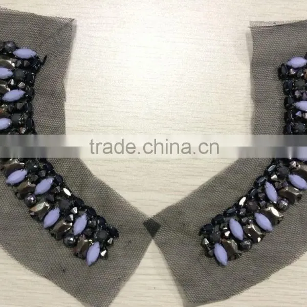 Fashion Handmade Beaded Collar for Ladies Sweater or Dress --- H1412057 photo-4