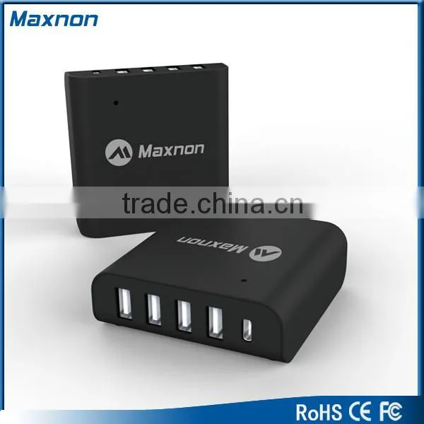 ETL Certified Intelligent 40W 8A 5 Port Usb Type C Charger for Mac Book Mobile Phone photo-2