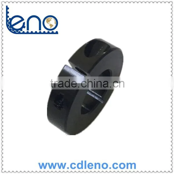 Black Anodized 1/2" ID Aluminum Clamping Shaft Collar photo-2