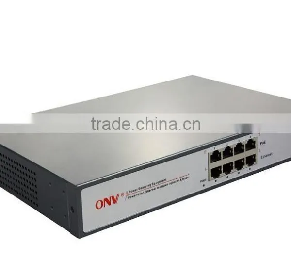 25.5W 4 Port High Power Power Over Ethernet Injector for IP Camera(IEEE802.3at) photo-4