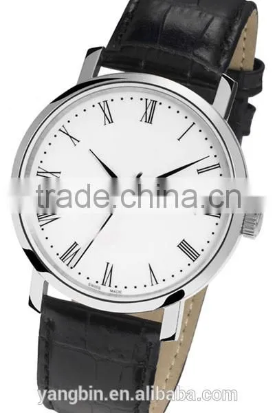 2015 Hot Selling Genuine Leather Watch for Men photo-3