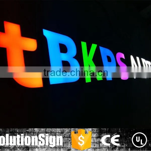Hot Sale Led Illuminate Fabricated Acrylic Alphabet Letter photo-3