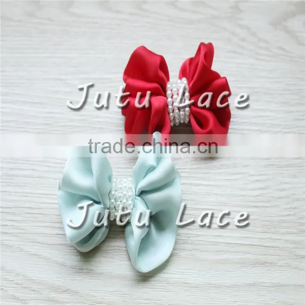 Pearl Fancy Hair Bow for Elegant Bridal, New Style Baby Girl Hair Accessories photo-4