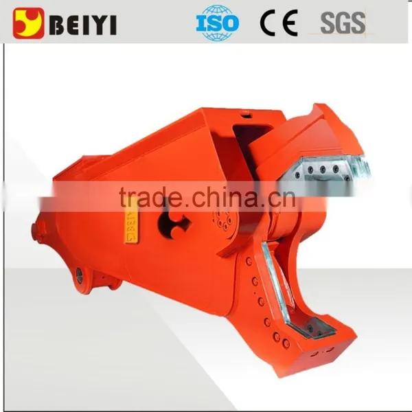 BEIYI Hydraulic Scrap Shear for Excavator With Strong Cylinder photo-4