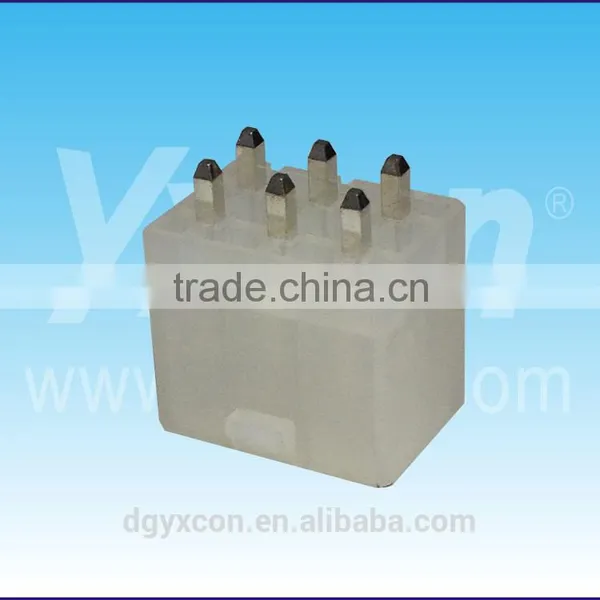 High Quality 4.20mm Pitch 6 Pin 180 Degree Dual Row Wafer Connector