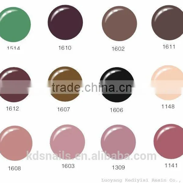 2015 Fashionabel Pure Color uv Gel Nail Art Product Hot Selling