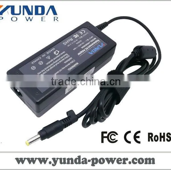 Hot Sale Best Quality YUNDA ac Replacement Adapter for HP 65W 18.5V 3.5A/4.8MM*.7MM