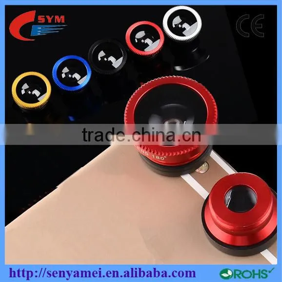 180 Drgree Glass Mobile Phone Camera Lens, Mobile Camera Extra Lens