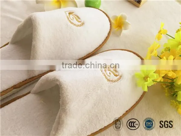 Senior Star Hotel Soft Velour Winter Warm Slipper SPA Slipper Bathroom Slippers photo-2