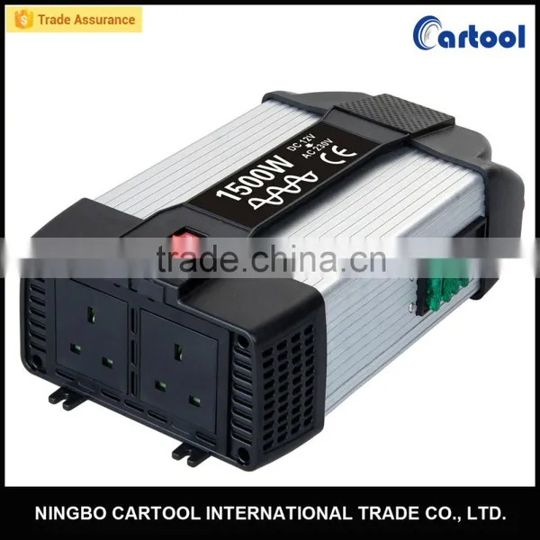 TUV Approved 1500w Frequency Power Inverter 12/24/48V dc to 120/220V photo-4