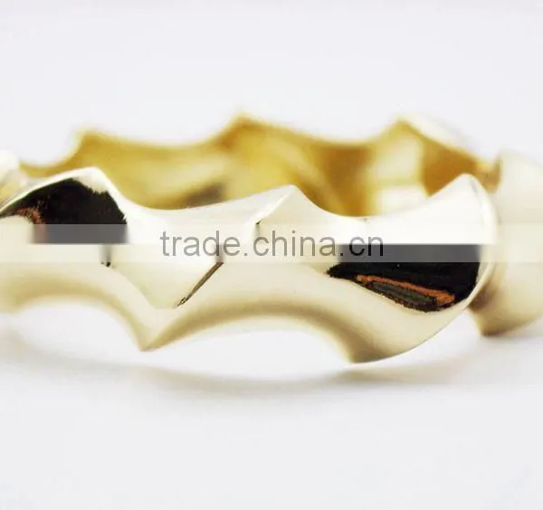 China Manufactury Alloy Jewelry Bangles Gold Plated Bangle Band photo-2