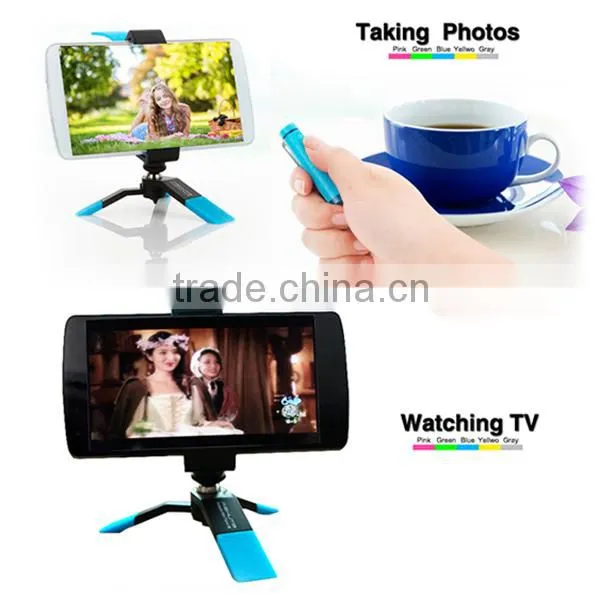 Carry-home Universal Mounting Phone Tripod for Phone and Camera With Metal Holder photo-5
