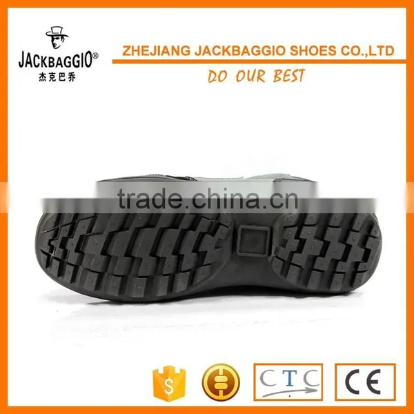 Black Genuine Leather Steel Toe& Midsole Low Cut Safety Shoe Manufacturer Safety Shoes photo-5