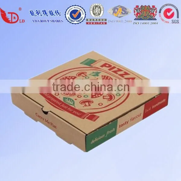 Pizza Box,brown Kraft Pizza Box Factory Customized Printed Pizza Box photo-5