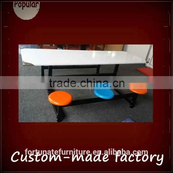 304 Stainless Steel 6 Person Dining Table photo-2