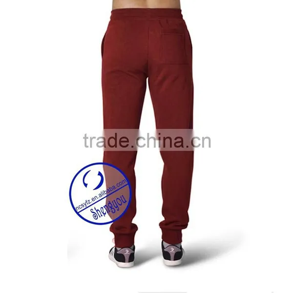 2015 Men Polyester/cotton Jogger Pants Wholesale Rib Pants photo-3