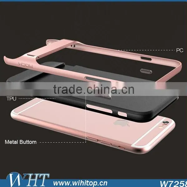 Shockproof Hard Bumper Soft TPU Hybrid Stand Case for IPhone 6 Quality Choice photo-2