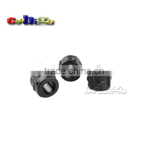 5/32"(4mm) Mini Plastic Beads Bell Stopper Cord Ends For Apparel Sportwear Accessories #FLS197-B photo-2