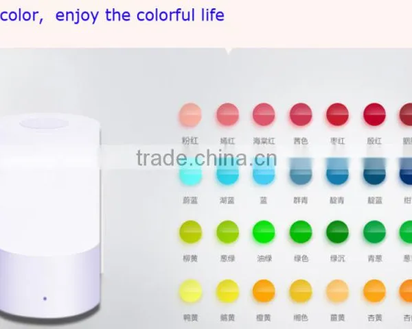 Led 3W Bluetooth Speaker Lamp Led 256 Full Color Top Touch Control Smart Buletooth ABS Lamp Shade Decorative Led Night Light photo-4