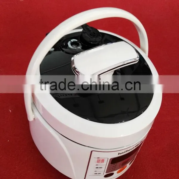 2016 New Camping Rice Pressure Cooker Cute Portable 2L White Black Pink Baby Food Multi Mini Travel Cookers With Handle photo-6