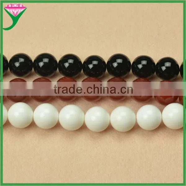 Wholesale 16mm Loose Natural White Tridacna Clams Stone Round Shell Beads photo-3