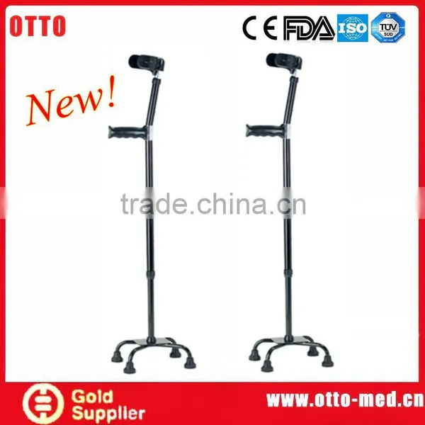 Elderly Use 4-legs Walking Cane