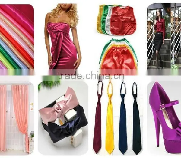 100% Polyester Satin Fabric photo-3
