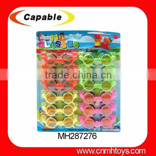 China Supplier Wholesale Multi-color Kids Fake Glasses photo-3