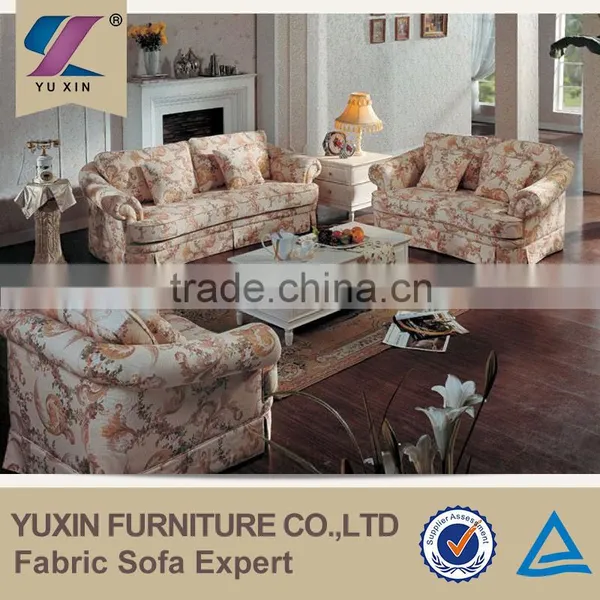 Hot Sale Prinrte Design Folding Upholstered Sofa Bed With Mattress