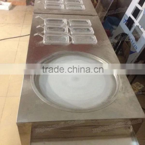 Ice Cream Application and New Condition Ice Cream Roll Machine photo-4