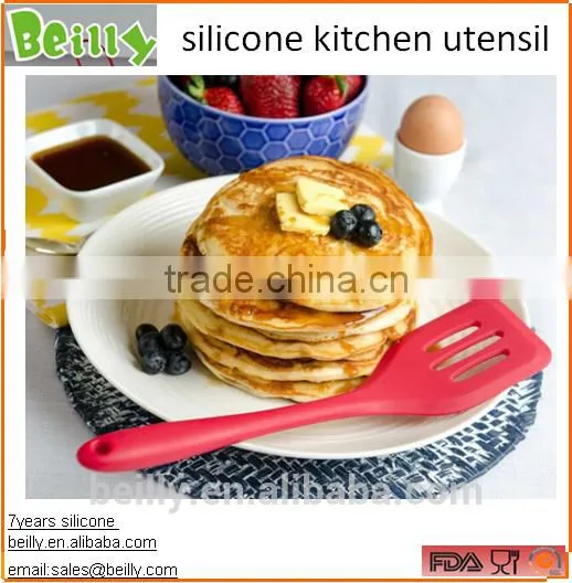 Dishwasher Safe Silicone Kitchen Utensil Including Spatula, Ladle, Slotted Spoon, Mixing Spoon, Spoonula, Turner photo-6