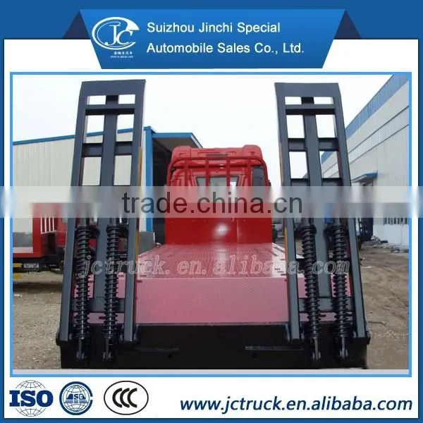 FAW J6 8X4 Flat Plate Transport Truck photo-4