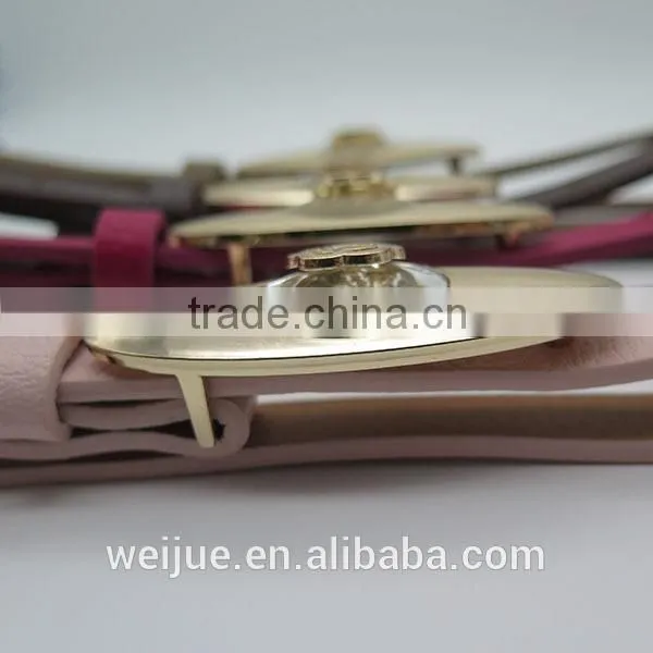 Fashionable Skinny Belt With Flower Glass for Women photo-2