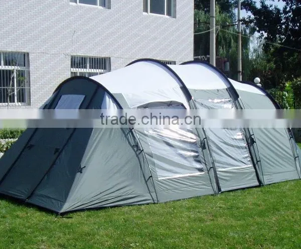 Fiberglass Pole and Polyester Fabric Family Tent photo-6