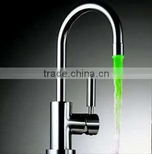 Water Power Brass Led Basin Faucet