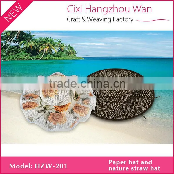 Multicolor Romantic Handmade Summer Hat