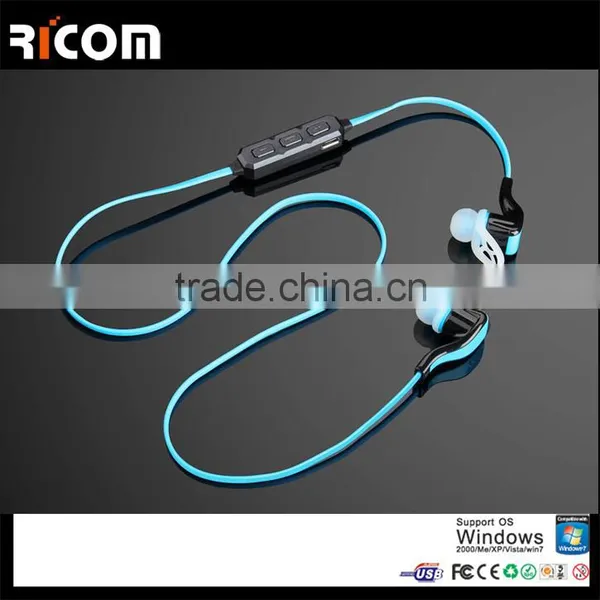 Stereo Bluetooth Headset,Fashion In-ear Stereo Bluetooth Headset,bluetooth Earphone for Sport--BTH-212--Shenzhen Ricom photo-2